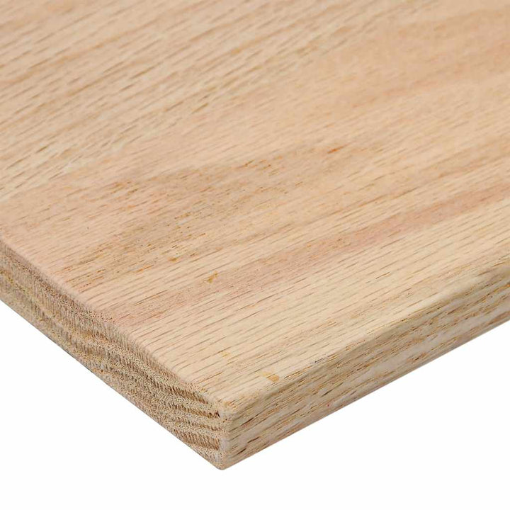 trappemåtter 8 stk ubehandlet 80x25x2 cm massivt egetræ