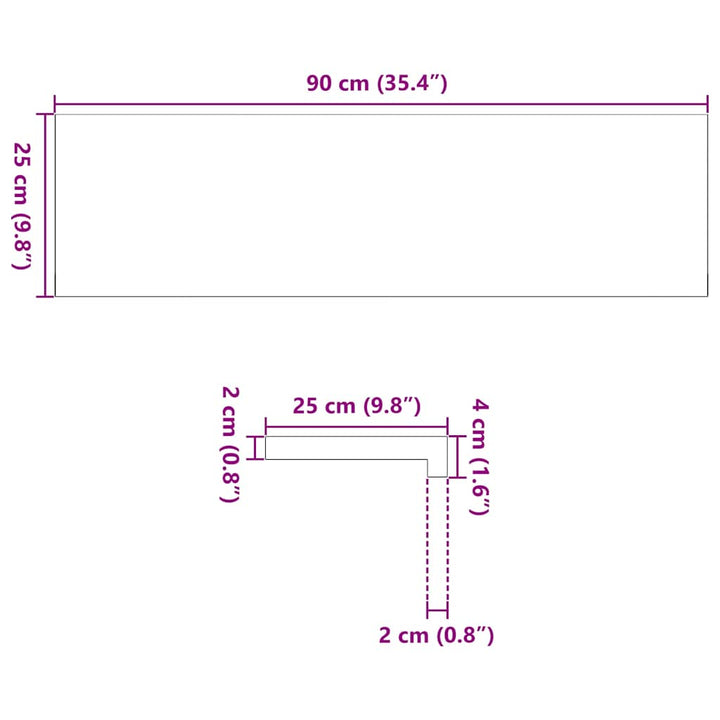 trappemåtter 8 stk ubehandlet 90x25x2 cm massivt egetræ
