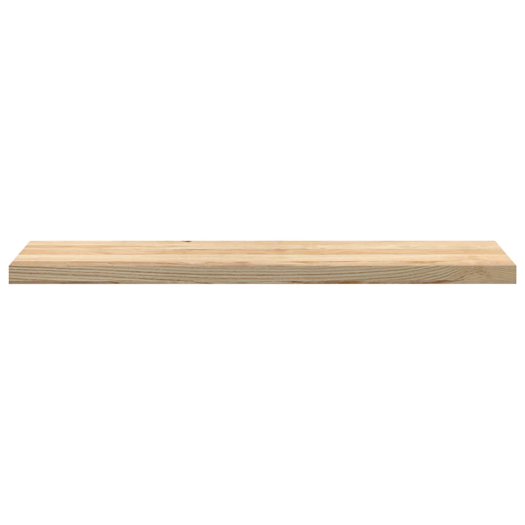 trappemåtter 8 stk ubehandlet 110x25x2 cm massivt egetræ