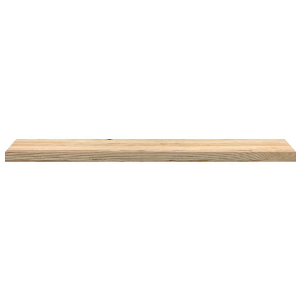 trappemåtter 8 stk ubehandlet 120x25x2 cm massivt egetræ