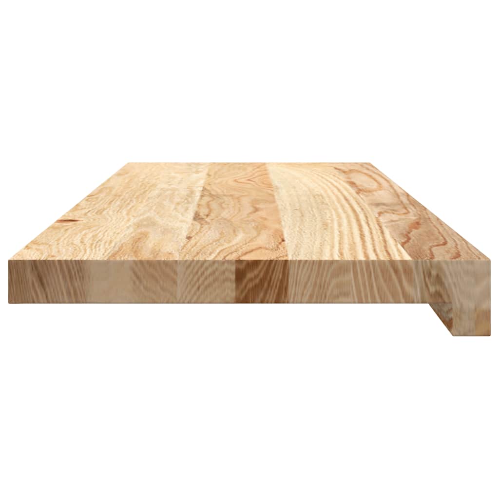 trappemåtter 8 stk ubehandlet 70x30x2 cm massivt egetræ