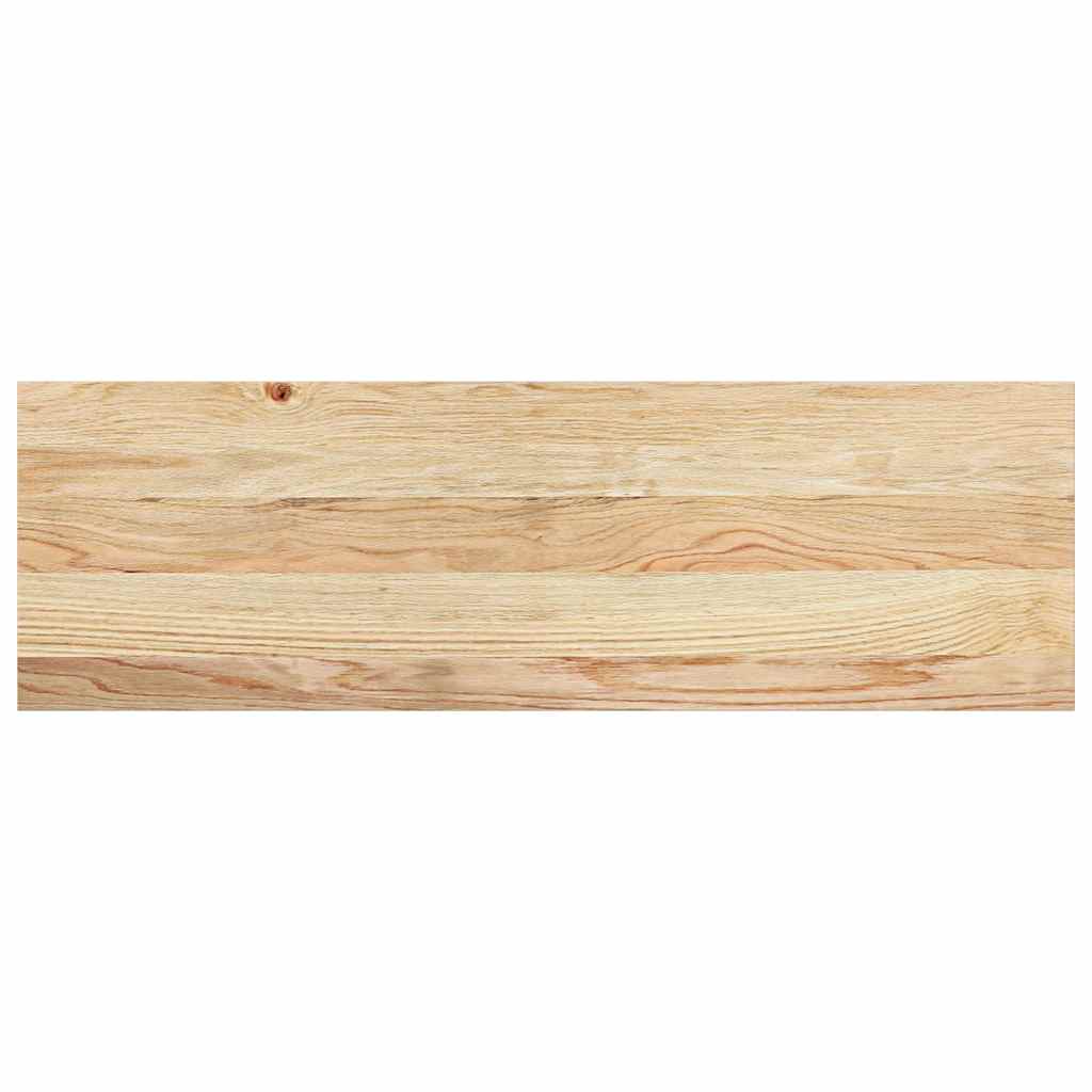 trappemåtter 8 stk ubehandlet 80x30x2 cm massivt egetræ