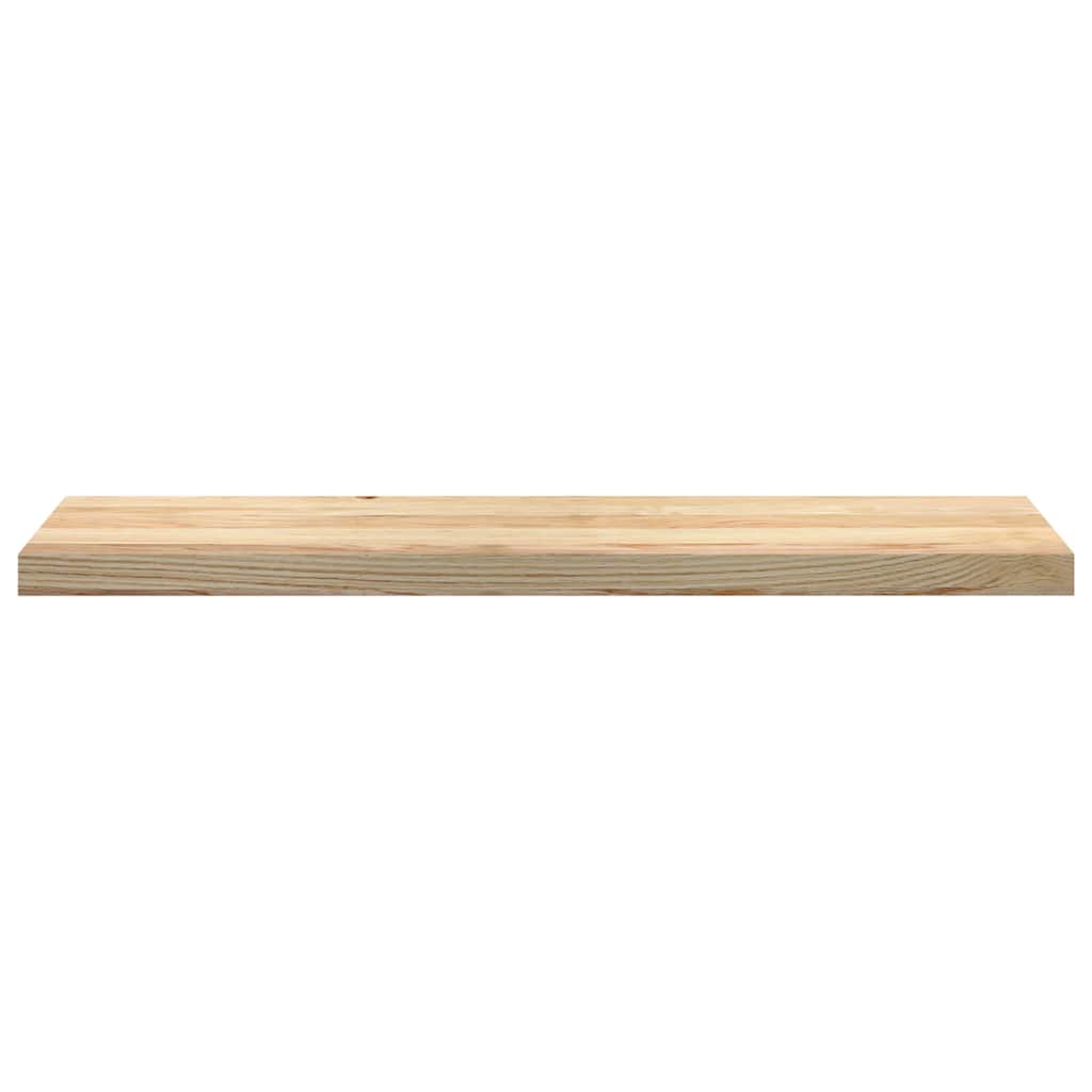 trappemåtter 8 stk ubehandlet 100x30x2 cm massivt egetræ