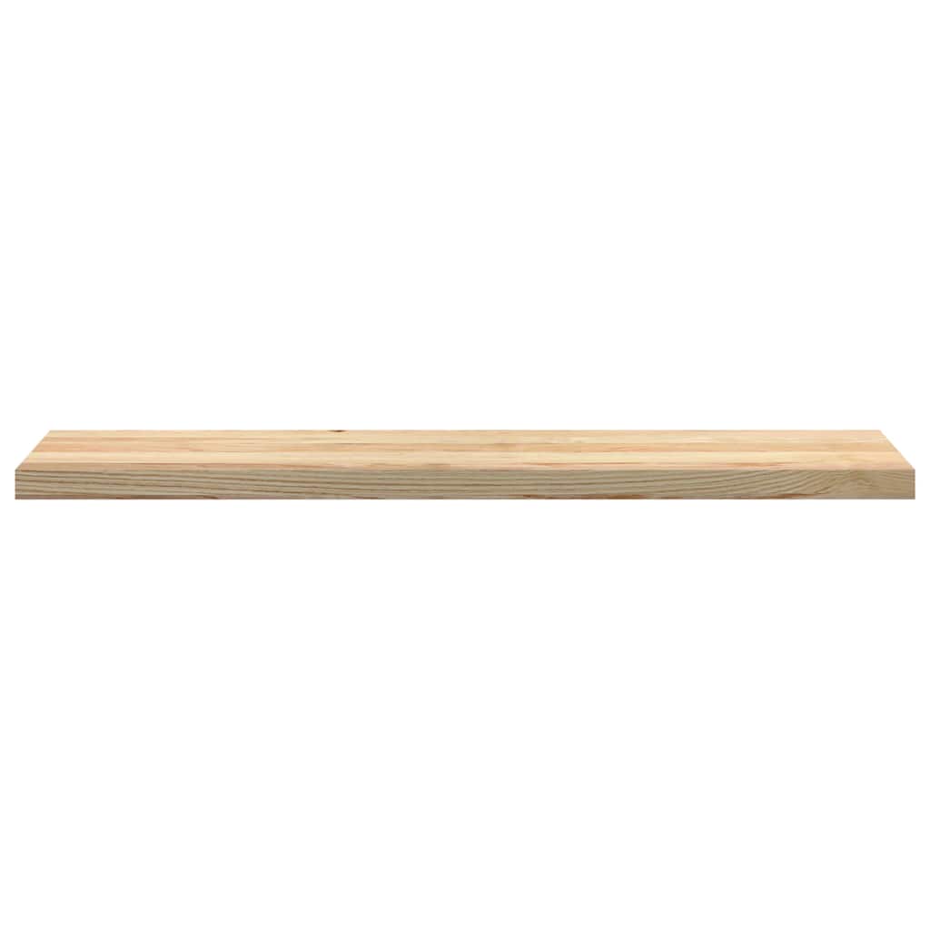 trappemåtter 8 stk ubehandlet 120x30x2 cm massivt egetræ