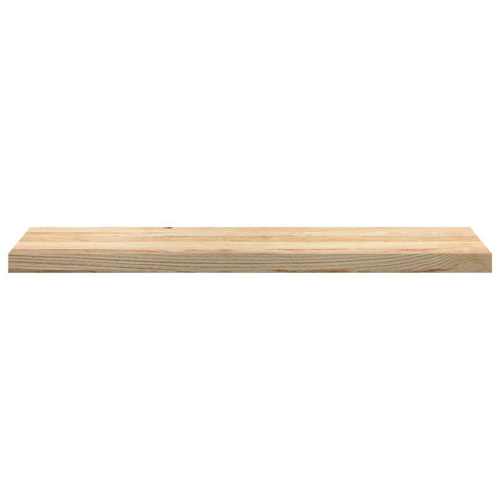 trappemåtter 20 stk ubehandlet 100x30x2 cm massivt egetræ