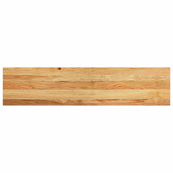 trappemåtter 4 stk lysebrun 110x25x2 cm massivt egetræ