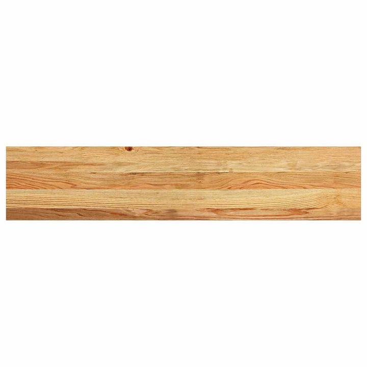 trappemåtter 4 stk lysebrun 120x30x2 cm massivt egetræ