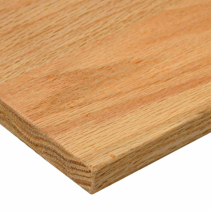 trappemåtter 8 stk lysebrun 80x25x2 cm massivt egetræ