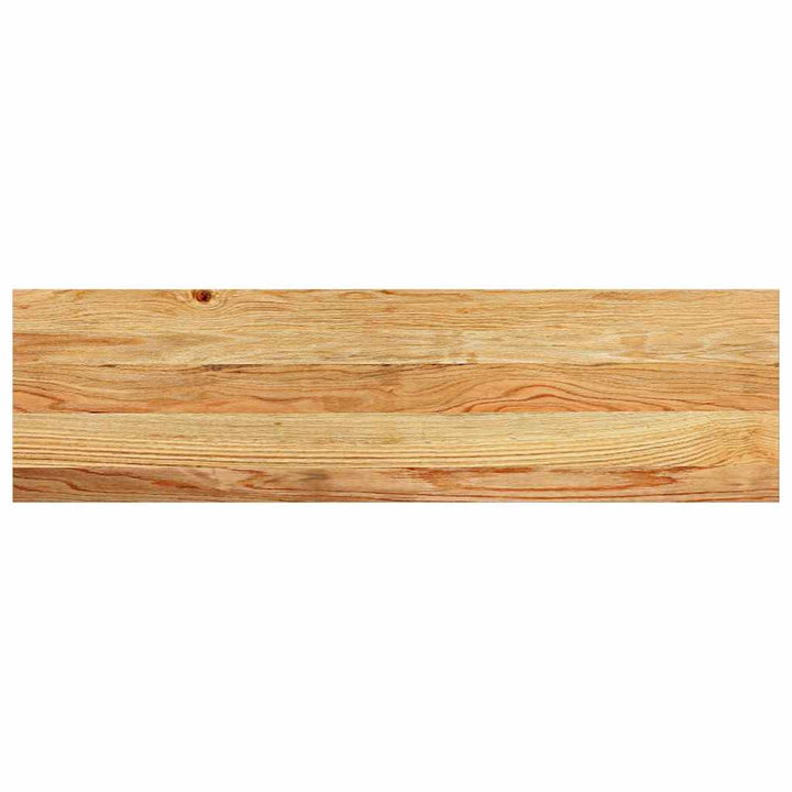 trappemåtter 8 stk lysebrun 90x30x2 cm massivt egetræ