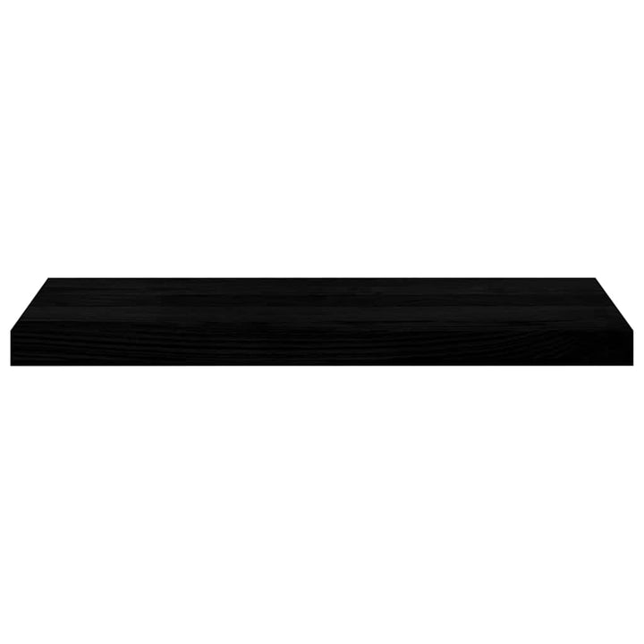 trappemåtter 4 stk. mørkebrun 70x25x2 cm massivt egetræ