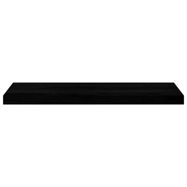 trappemåtter 4 stk. mørkebrun 80x25x2 cm massivt egetræ