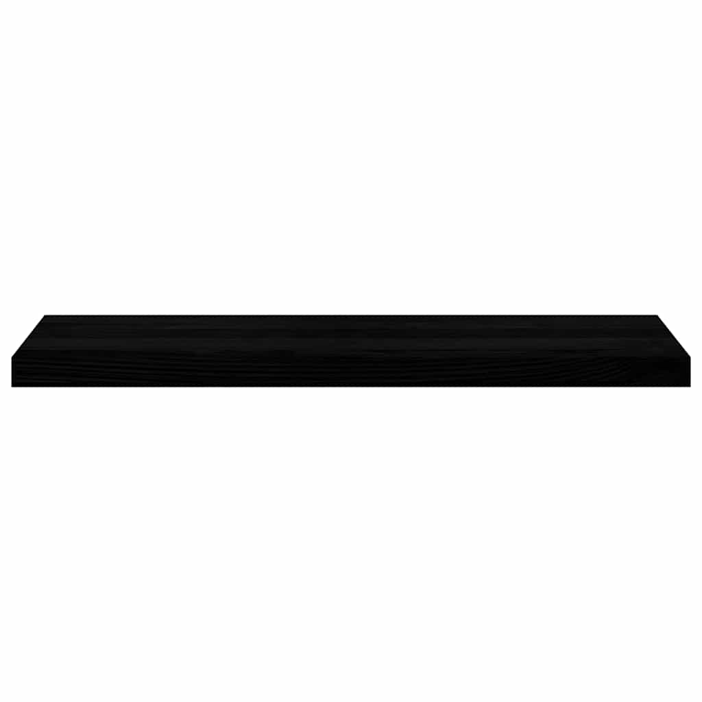 trappemåtter 4 stk. mørkebrun 90x30x2 cm massivt egetræ