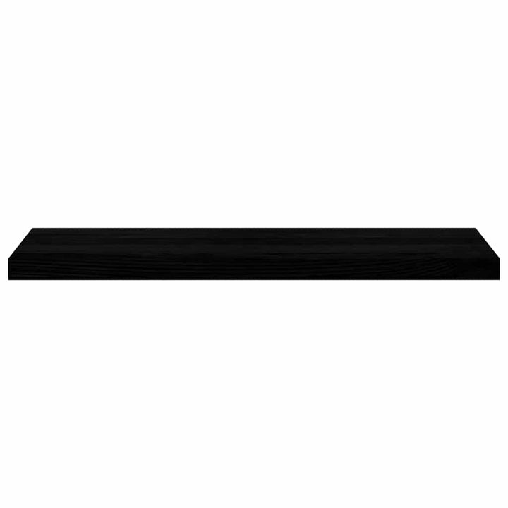 trappemåtter 4 stk. mørkebrun 90x30x2 cm massivt egetræ