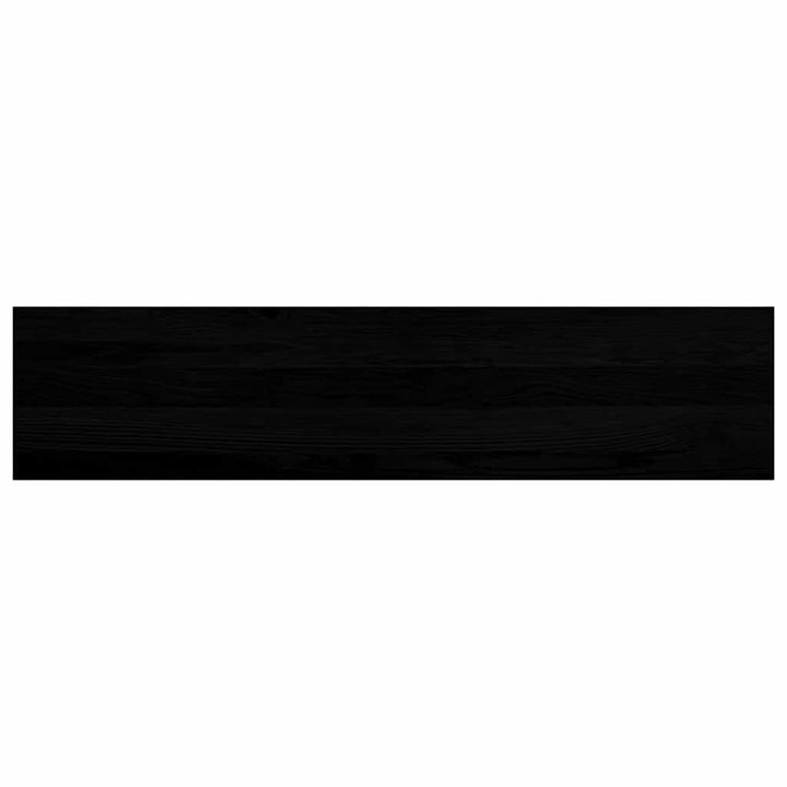 trappemåtter 4 stk. mørkebrun 110x30x2 cm massivt egetræ