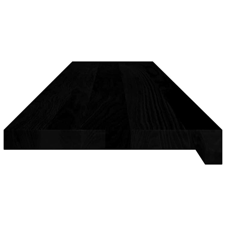 trappemåtter 4 stk. mørkebrun 110x30x2 cm massivt egetræ