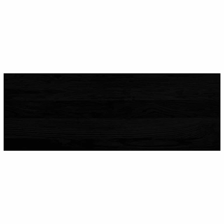 trappemåtter 8 stk. mørkebrun 70x25x2 cm massivt egetræ
