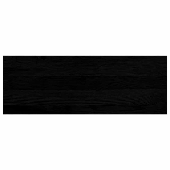 trappemåtter 8 stk. mørkebrun 70x30x2 cm massivt egetræ