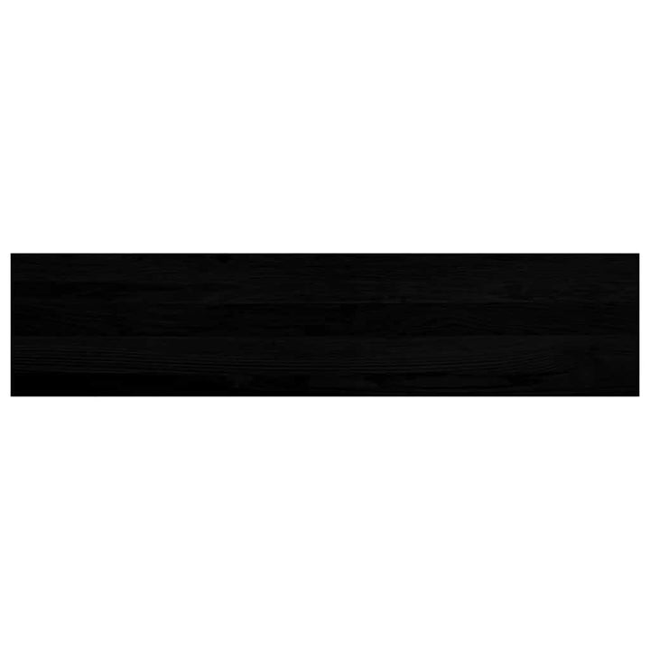trappemåtter 8 stk. mørkebrun 110x30x2 cm massivt egetræ