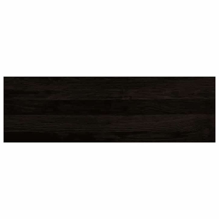 trappemåtter 16 stk. mørkebrun 80x25x2 cm massivt egetræ