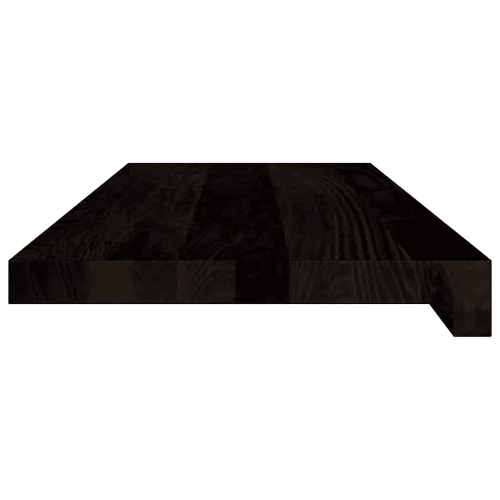 trappemåtter 16 stk. mørkebrun 70x30x2 cm massivt egetræ