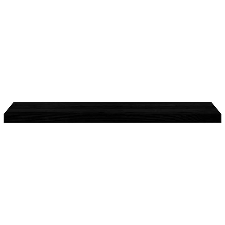 trappemåtter 20 stk. mørkebrun 100x25x2 cm massivt egetræ