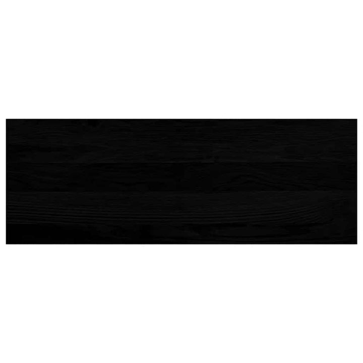 trappemåtter 20 stk. mørkebrun 70x30x2 cm massivt egetræ