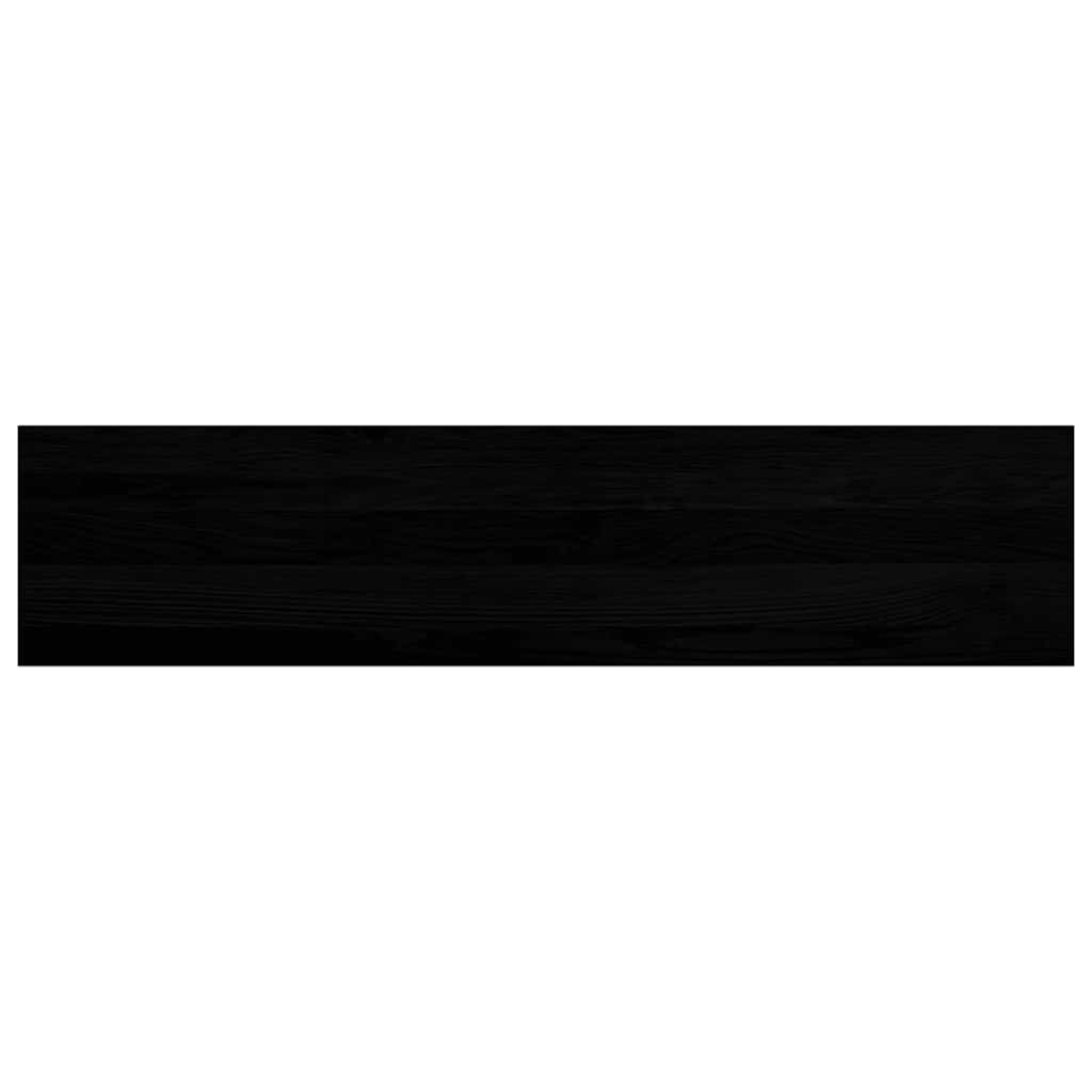 trappemåtter 20 stk mørkebrun 110x30x2 cm massivt egetræ