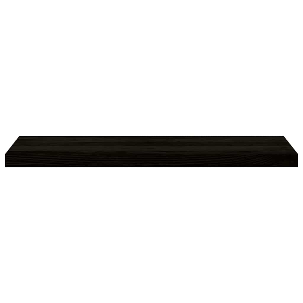 trappemåtter 2 stk. mørkebrun 90x30x2 cm massivt egetræ