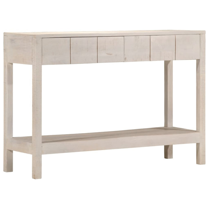 konsolbord 110x35x75 cm massivt mangotræ