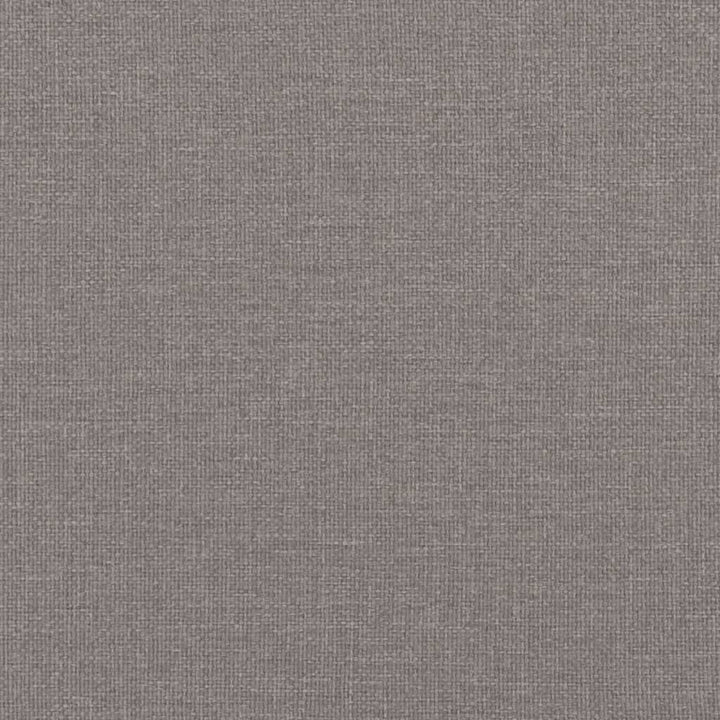 kontinentalseng med madras 80x200 cm stof gråbrun