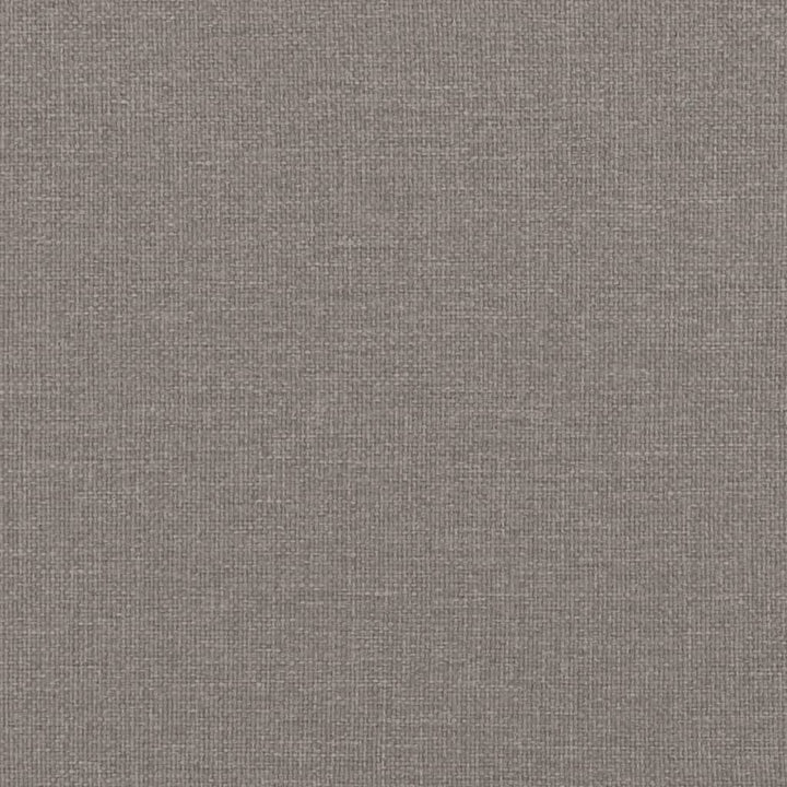 kontinentalseng med madras 90x190 cm stof gråbrun
