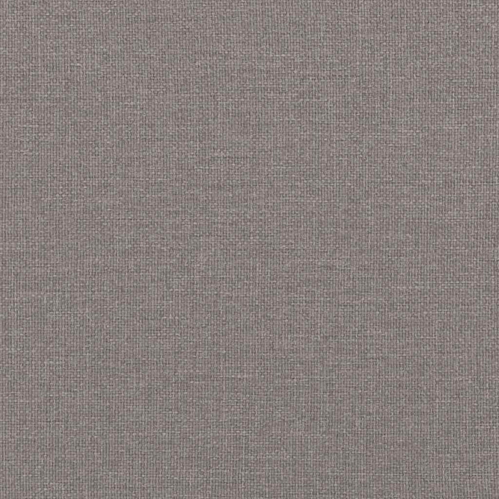 kontinentalseng med madras 90x190 cm stof gråbrun