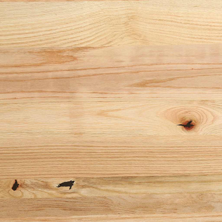bordplade 100x50x4 cm massivt egetræ oval