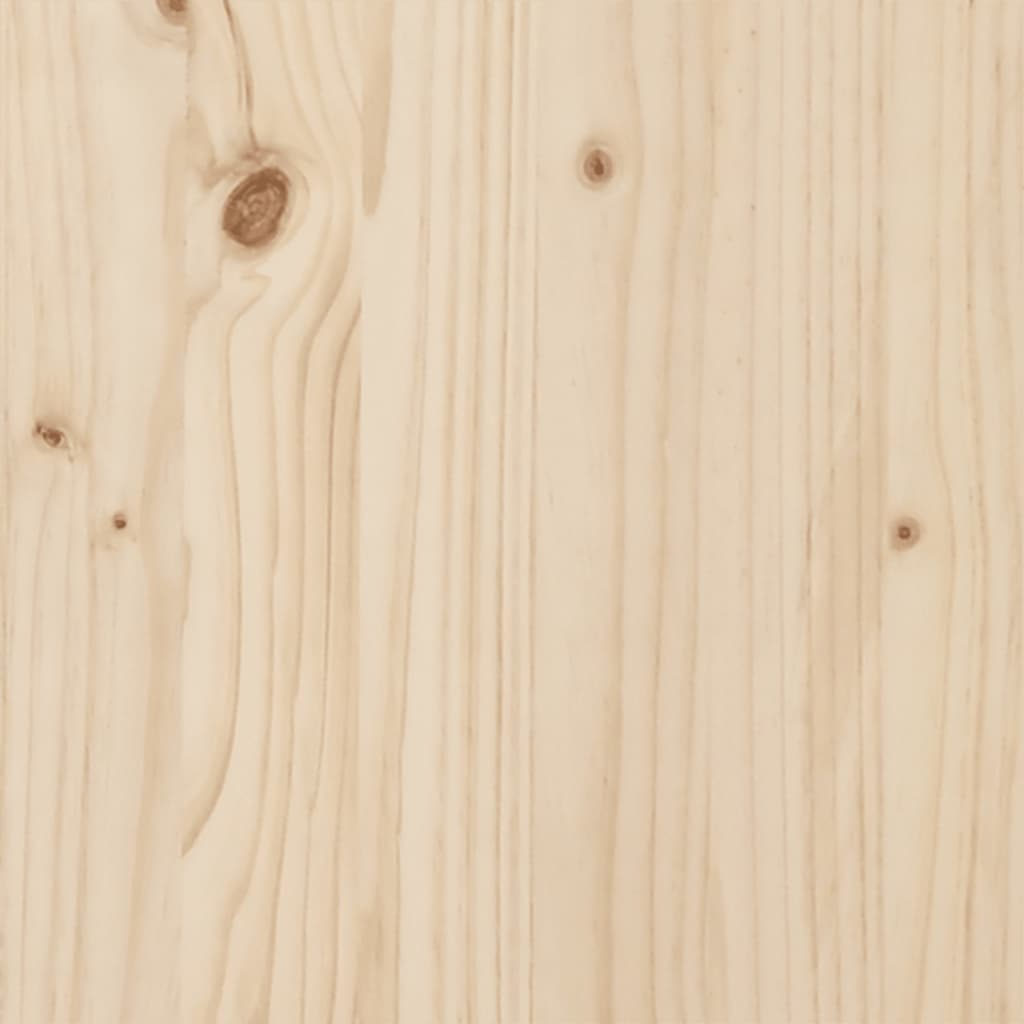 tredobbelt køjeseng 90x190 cm massivt fyrretræ