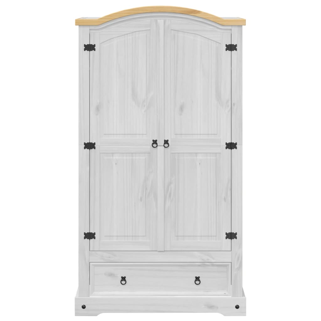 klædeskab Corona 102x52x186 cm massivt fyrretræ