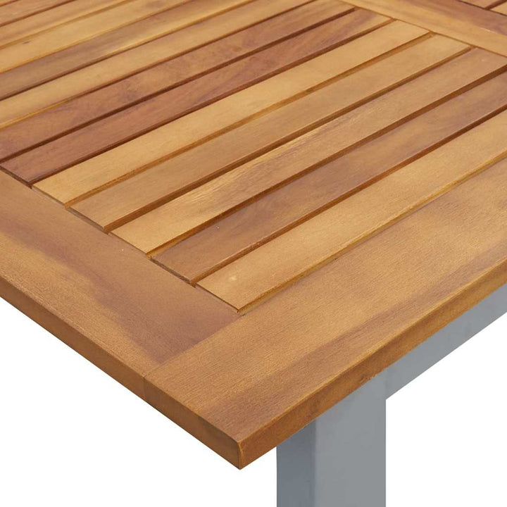 Have Spisebordssæt 7 pcs Grå og brun 180 x 90 x 75 cm