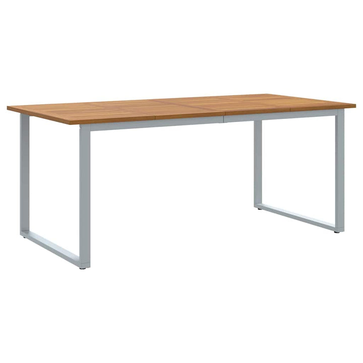 Have Spisebordssæt 7 pcs Grå og brun 180 x 90 x 75 cm