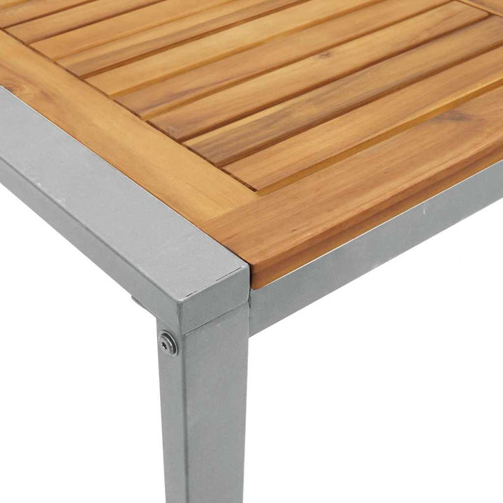Have Spisebordssæt 7 pcs Grå og brun 180 x 90 x 75 cm