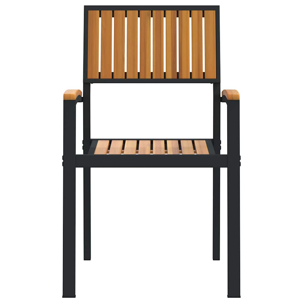 Have Stol 6 pcs Brun 56 x 57 x 87cm Massivt akacietræ