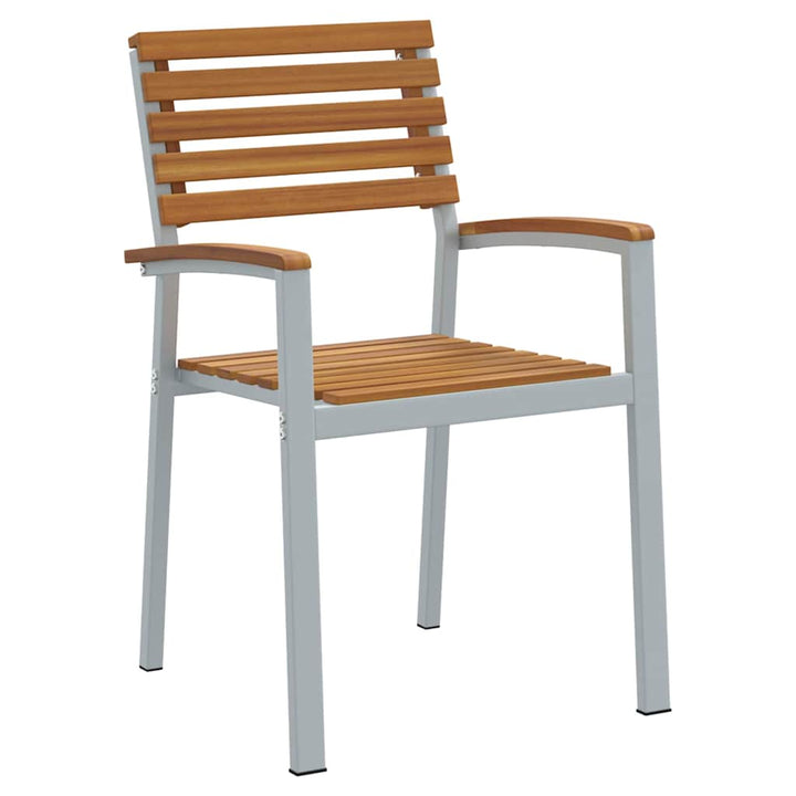 Have Spisebordssæt 7 pcs Grå og brun 180 x 90 x 75 cm