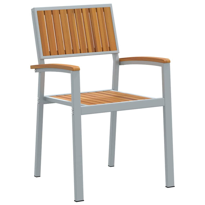 Have Spisebordssæt 5 pcs Grå og brun 180 x 90 x 75 cm