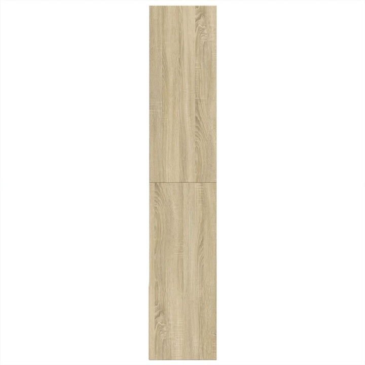 bogreol 100x36x189 cm konstrueret træ sonoma-eg