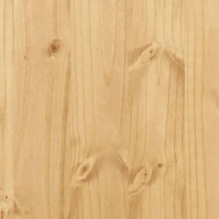 spisebordssæt 5 dele Corona foldbart fyrretræ hvid