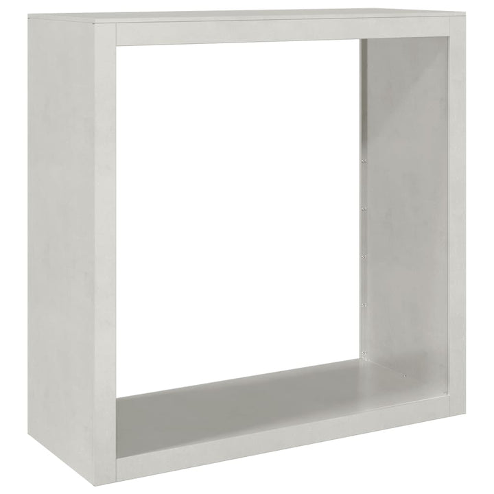 brændestativ 100x40x100 cm rustfrit stål