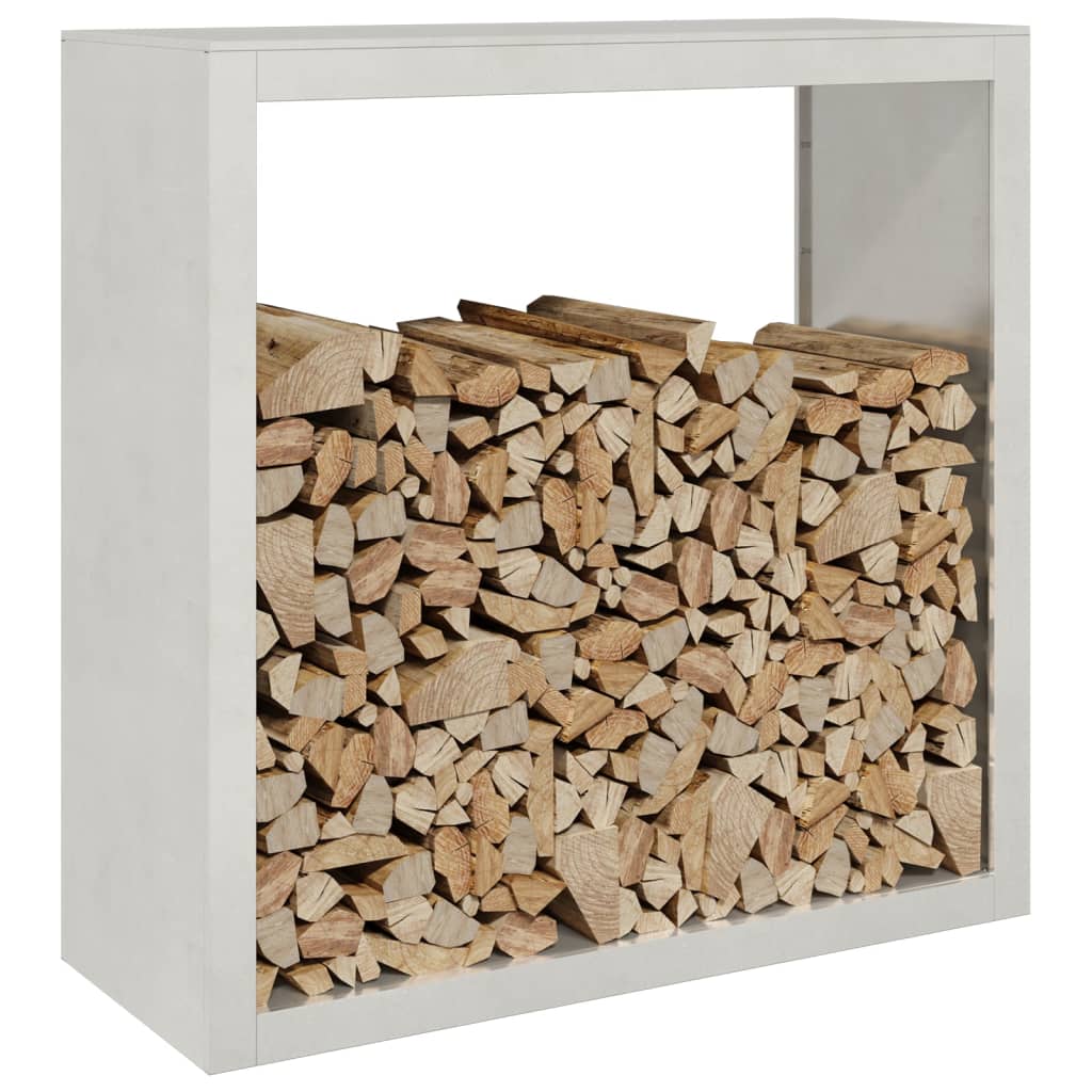 brændestativ 100x40x100 cm rustfrit stål