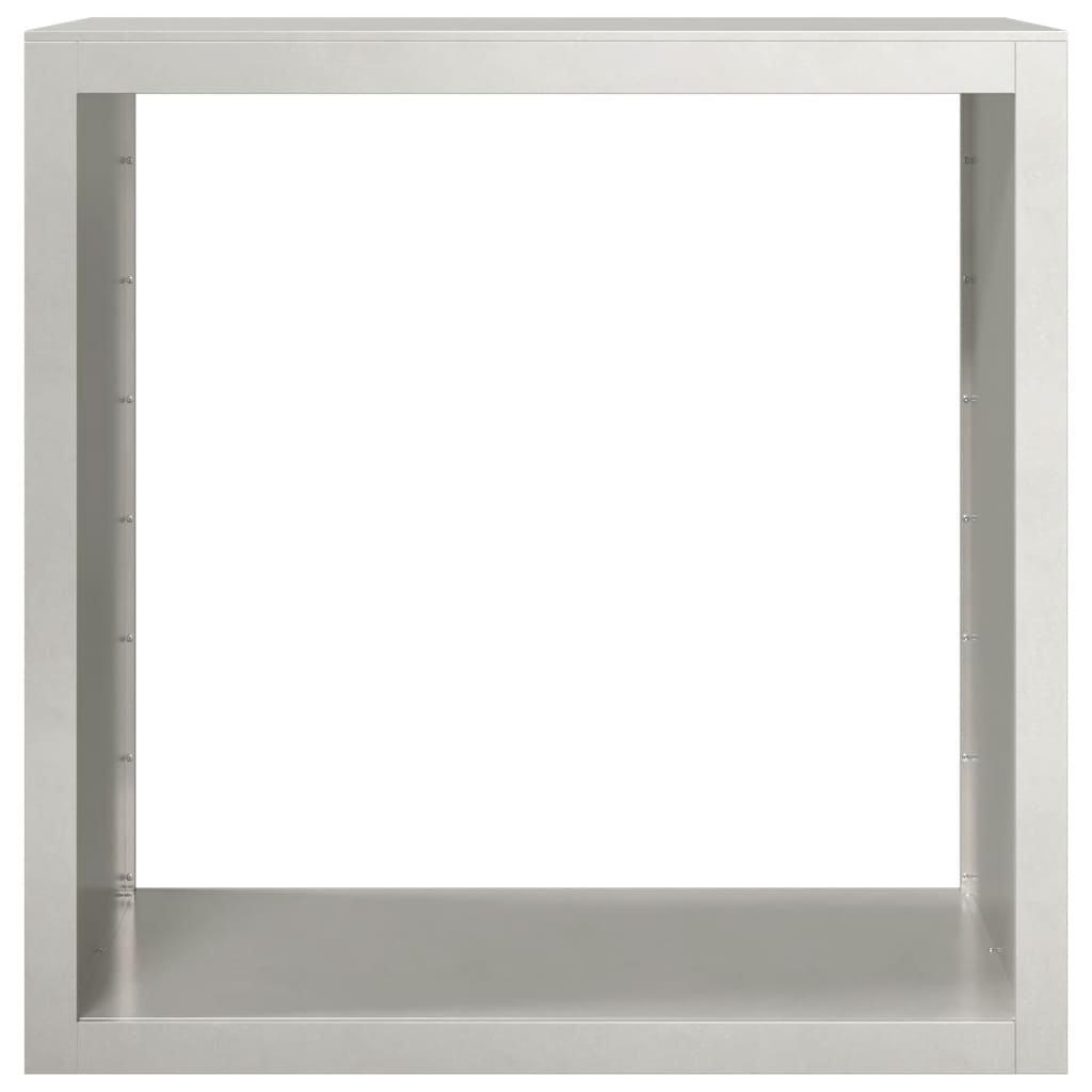 brændestativ 100x40x100 cm rustfrit stål