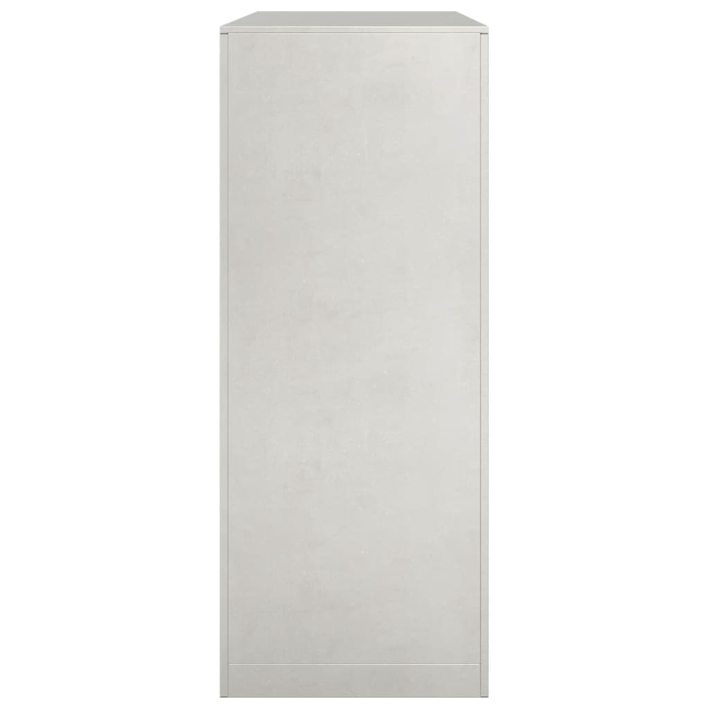brændestativ 100x40x100 cm rustfrit stål