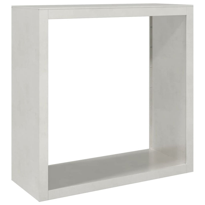 brændestativ 100x40x100 cm rustfrit stål