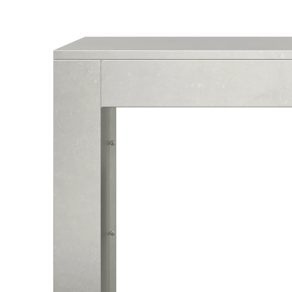 brændestativ 100x40x100 cm rustfrit stål