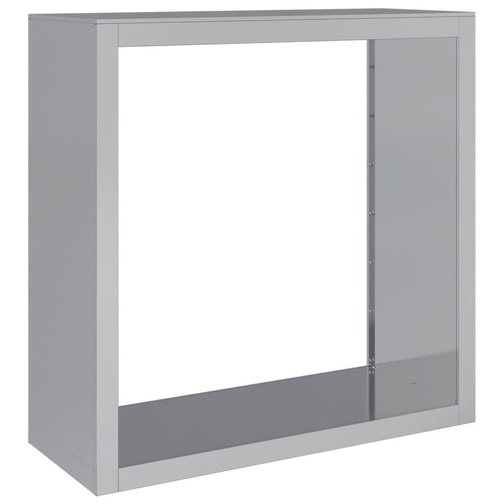 brændestativ 100x40x100 cm galvaniseret stål